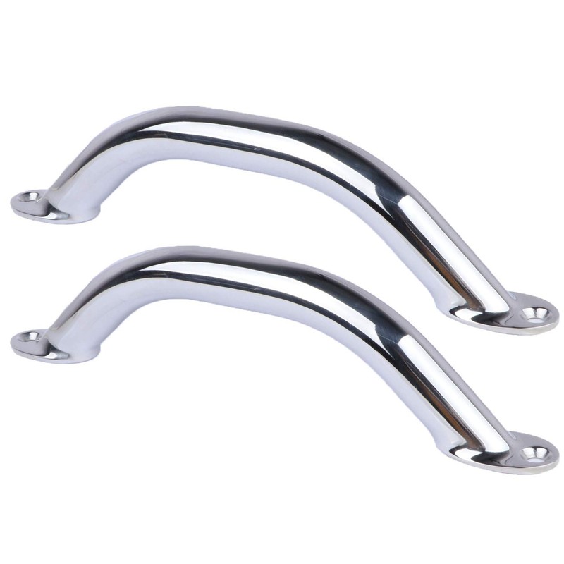 Pebbly Beach 9 inch Boat Grab Handle 316 Stainless Steel