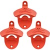 HAIICEN Red Bottle Opener Wall Mounted Skull Beer Opener for