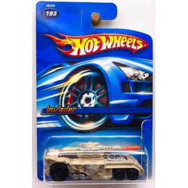 #2006-193 Invader 06 Card Collectible Collector Car Mattel Hot Wheels 1:64 Scale