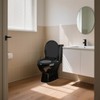 Aünsffer Quick Release Toilet Seat, 16.5inch Round Toilet Seat Soft