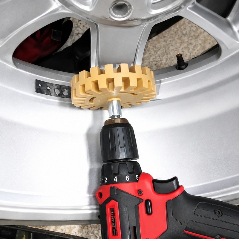 2 Pack 3.49in Car Adhesive Remover Wheel for Auto Detailing