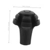 Kisangel Ergonomic Hiking Stick Boot Tips Anti-Slip Pole Protectors Lightweight