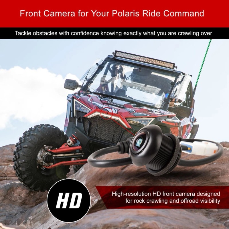 Tusk Front Camera Kit for Ride Command for Polaris RZR