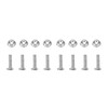 8Pcs Solar Panel Mount Mounting, Aluminums Z Brackets Set with