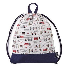 COLORFUL CANDY STYLE N0456800 Boys Nap Sack, Elementary School Students, Stylish, Quilting, Kindergarten Commute, With Handle, London March