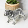 Prodbuy Vintage SIlver Coloured British Bulldog Ornament