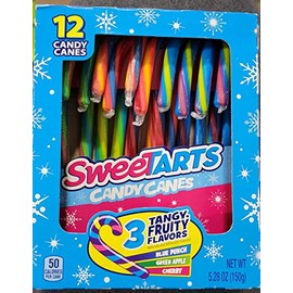 Sweetarts Candy Canes 12ct.