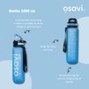 Osavi Bottle, Blue – 1000 ml | Convenient Straw &
