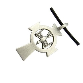 Generic The New Pewter Maltese Cross With Holy Spirit Dove Center Medal Necklace, 1 1/2 Inch religious devotional accessories ThewiZ01454