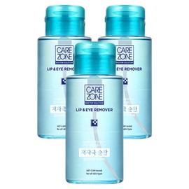 Care Zone Hypoallergenic Lip & Eye Remover, 300ml, 3 pieces / 케어존 저자극 립 앤 아이리무버, 300ml, 3개