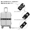 PAVIKE Suitcase Belt, Airplane Pattern, Suitcase Band, Carry Case Band,