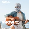 ROXUN Distressed Balaclava Ski Mask, Shiesty Yeat Airsoft Custom Camo