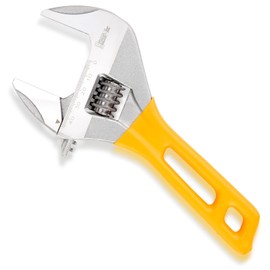 Sharp-tec 8 inch Adjustable Spanner, 44mm Wide Jaw Opening Adjustable Wrench, 200mm Plumbing Tools Set for Plumbers