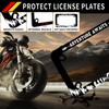 Motorcycle Adventure Awaits License Plate Frame Mountain Hiking Bear Stainless