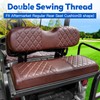 NOKINS 4PCS Golf Cart Seat Covers Kit, Front and Rear