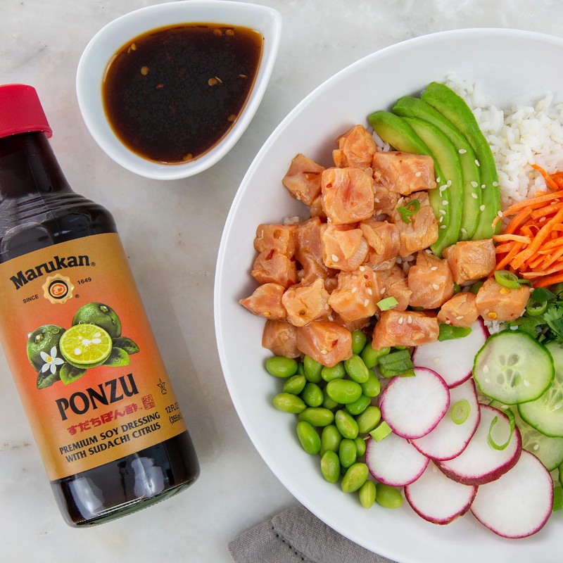 Marukan Ponzu - Premium Soy Dressing with Sudachi Citrus for