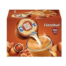 Delight Hazelnut Creamer Singles, Coffee Creamer Hazelnut 192 Creamer Singles Included Great for Offices, Restaurants, Coffee, Bar, Gift and Homes