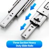 YENUO Heavy Duty Drawer Slides 150 Lbs - Full Extension