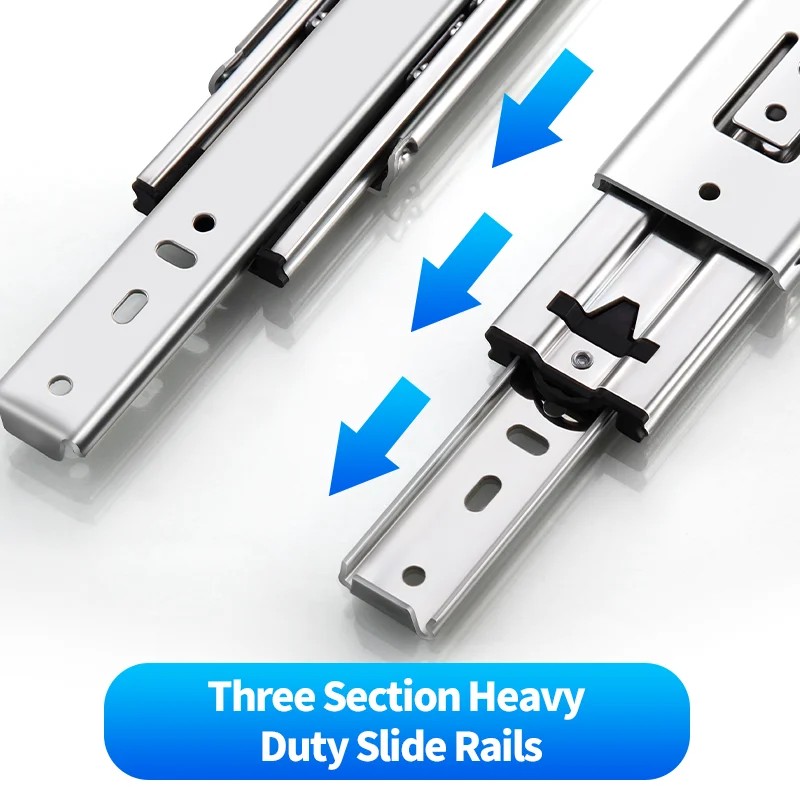 YENUO Heavy Duty Drawer Slides 150 Lbs - Full Extension