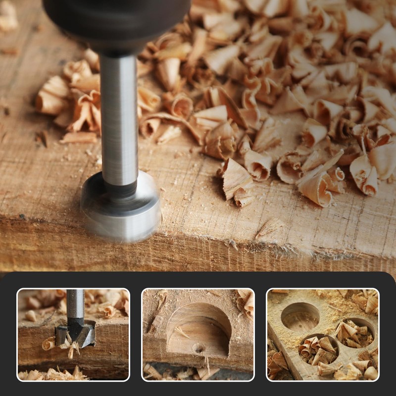 Forstner Drill Bit 6 mm for Wood, Forstner Bits Diameter
