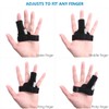 CLISPEED Trigger Finger Splint Finger Splint Support Adjustable Fixing Belt