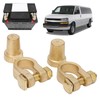 Battery Terminals Clamps,1 Pair SAE to JIS Car Battery Terminal