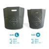 TAVARUA OT001/OT002 Portable Soft Bucket 48L / 38L Folding Waterproof