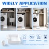 3PCS Washing Machine Drain Tray, Leak Proof Non-Slip Drainage Tray