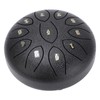 Steel Tongue Drum 6in 11 Tones Ethereal Outdoor Chakra Rain