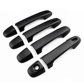 Marchfa [Subaru Crosstrek GUD/GUE Type & Subaru Impreza (6th Generation) GU6/GU7/GUD/GUE Type] Dedicated Door Handle Cover, Door Knob Cover, Exterior Parts (Matte Black)