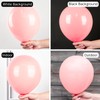 PartyWoo Light Pink Balloons 50 pcs 12 Inch Pastel Baby