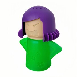 PARFINER Microwave Cleaner Angry Mama Easy Steam Cleans with Vinegar and Water for Home and Kitchens