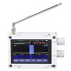 DSP SDR Receiver 3.5in LCD Touch Screen 50KHz‑2GHz Aluminum Alloy