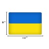 Rogue River Tactical Ukraine Flag Metal Tin Sign Wall Decor