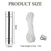 KingYH 1 Pcs Bathroom Light Pull Cord Handle Cylindrical Pendant