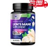 Nature's Peak Lions Mane Supplement Mushroom Capsules 10,000mg, Brain &