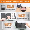 Baker's Friend Breakfast Sandwich Maker, Nonstick Electric Griddle & Grill