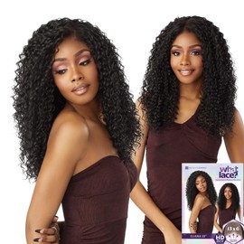 Sensationnel What Lace 13X6 Wigs - Eliana 20 Inch Human Hair Blend Lacefrontal Glueless Synthetic With Natural Density Preplucked Hairline (COLORMELTBLONDE)