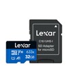Lexar microSDHC Kart 32GB UHS-I High Performance 633x U1 100MB/s