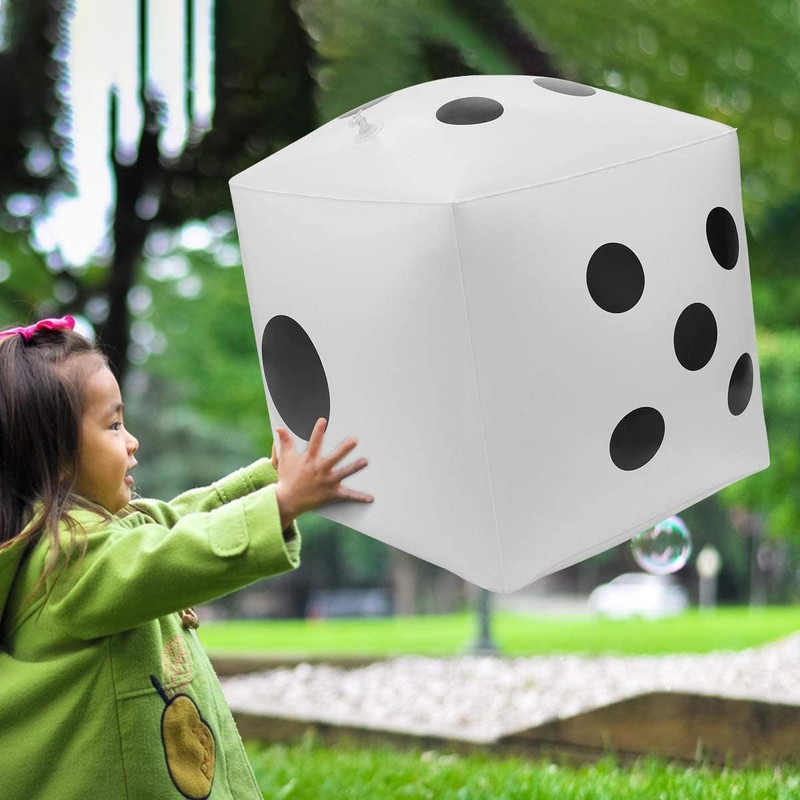 CCINEE Jumbo Dice 30cm Giant Big Beach Ball Jumbo Dice