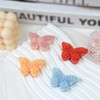 2PCS Butterfly Candle Mold, 3D Flower Butterfly Resin Molds Silicone