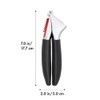 Oxo 11107400 Prensa Ajos Mango Antideslizante, 17 cm, Multicolor