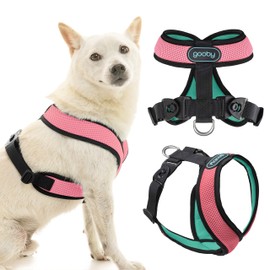 Gooby Comfort X Harness Dual Snap Mesh in Dog Harness - Watermelon, X-Small
