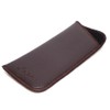 Calabria Mens Slim Half-Clip Case in Black or Brown (Brown