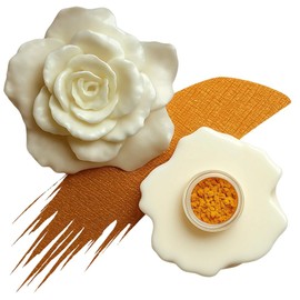 WaterFlower 2-in-1 Eyeshadow & Eyeliner – Water Activated, Vegan, Chrome Shimmer – Long-Lasting, Creamy Formula for All Skin Tones