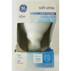 GE 65-Watt BR30 Directional Indoor Floodlight 700 Lumens