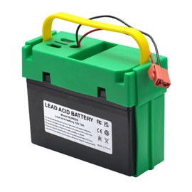 Tnvodejo 12V 7Ah Lead Acid Rechargeable Battery for TOBBl Tractor Child Kids Ride On Car Compatible with Tractor w/Trailer