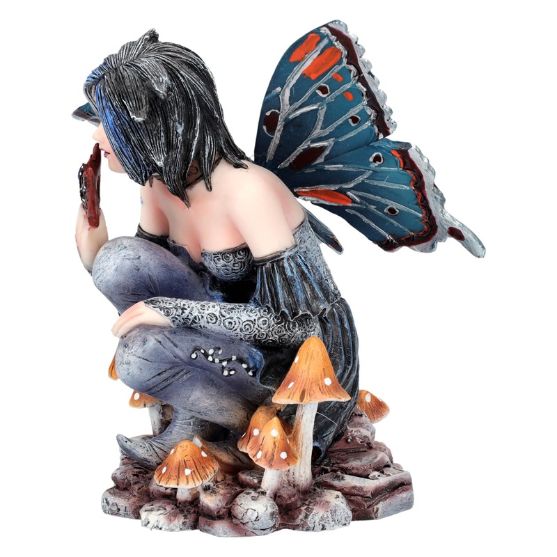 Elf Figure Arwyn with Mask 10.5 cm Fairy Statue Fantasy