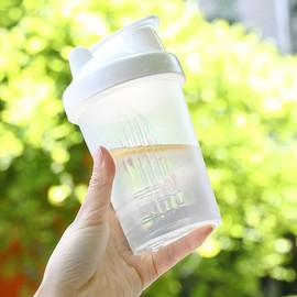 tieedhfu Stay Hydrated Leak-Proof Drink Shaker Bottle For Workouts Portable Sports Fitness Protein Powder Water Cup PP Durable, Red