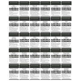 B&KM Farms 20,000+ Survival Seed Kit 5+ Year Supply. 30 Fruit & Vegetable Non-GMO Heirloom Seeds for Planting a Home Garden. Secure Emergency Weather-Proof Bucket